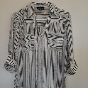 Fortune + Ivy button down blouse